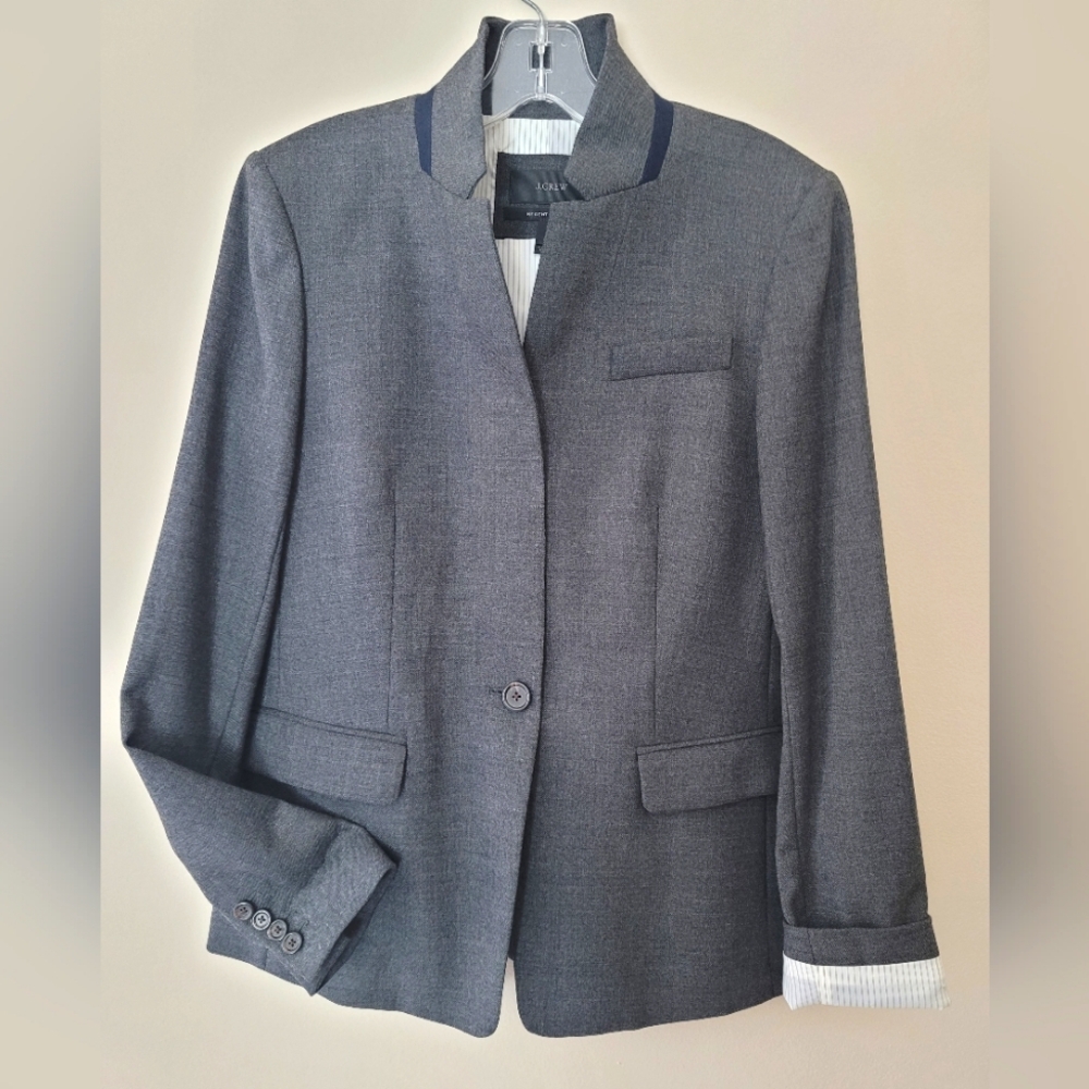 NWOT J. Crew Wool Regent Blazer, Size 8 - Picture 3 of 15